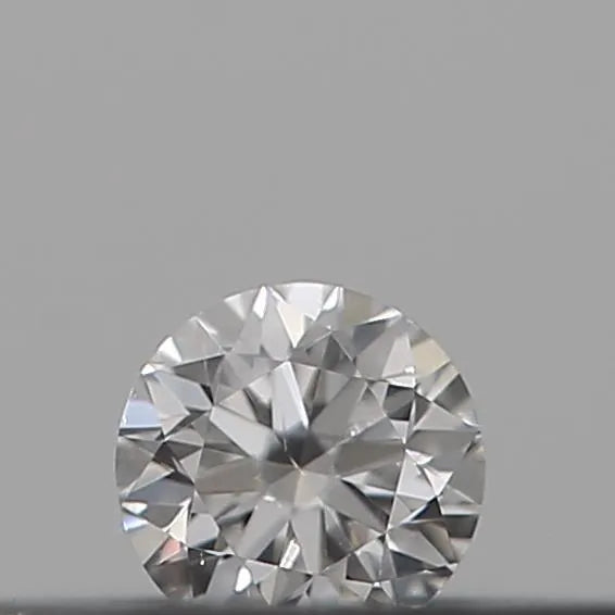 0.05 ct Berlian Semula Jadi Bulat (Warna D, Ketelusan SI1, Potongan EX, IGI)