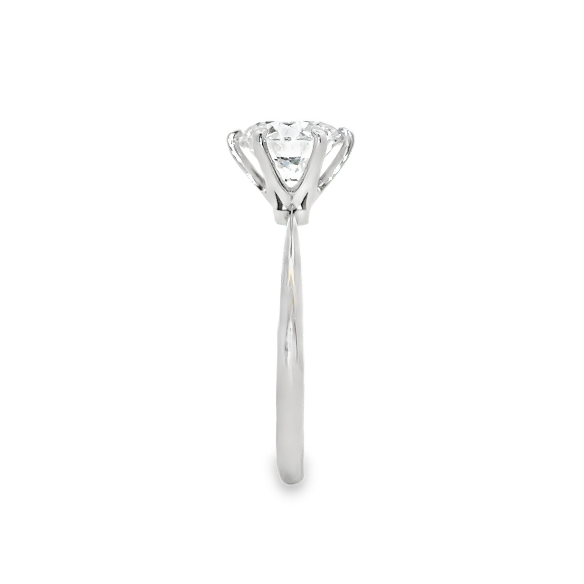Six Prong Solitaire Engagement Ring [Setting Only] - KNT2S