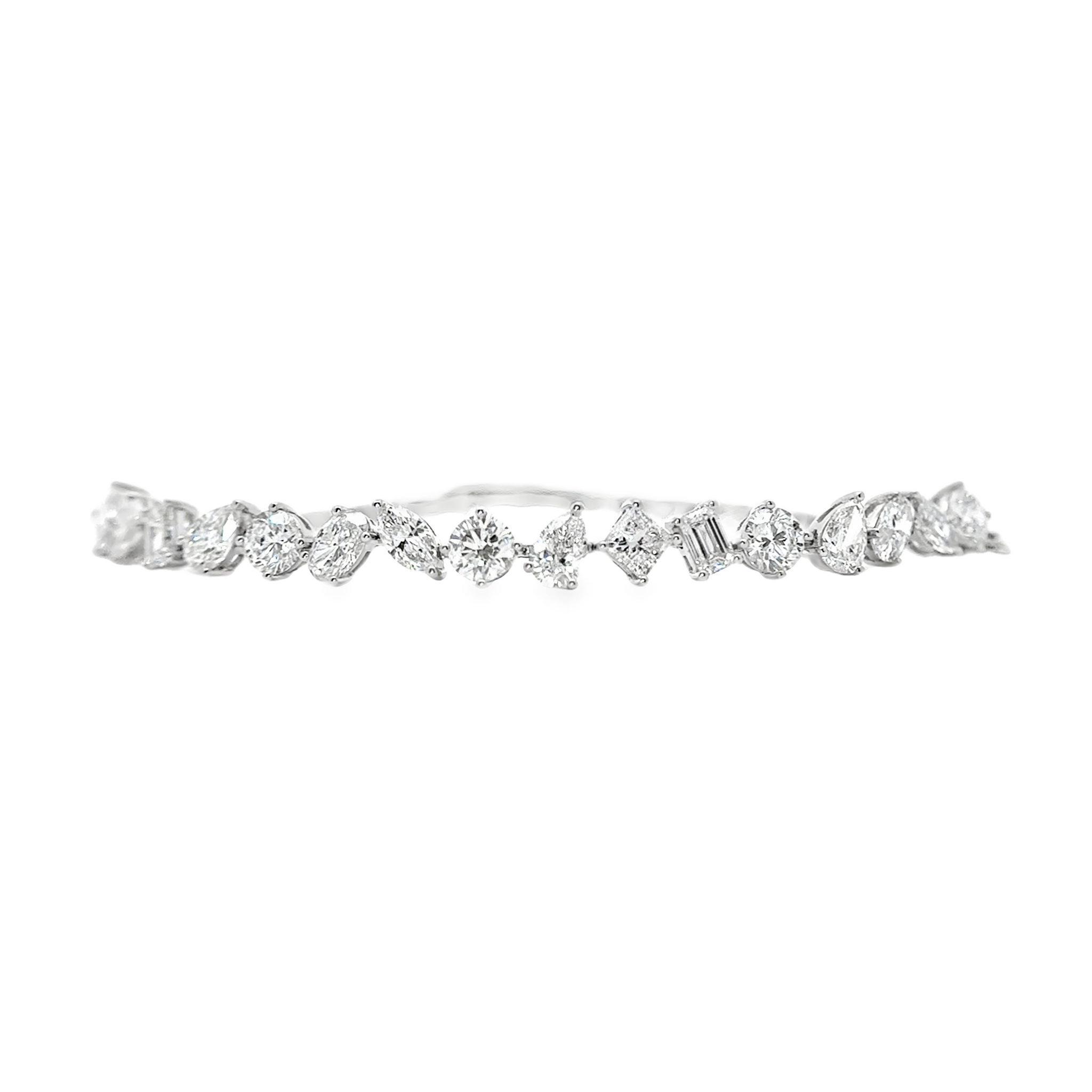 Gelang Berlian Eksperimen 3.38CTW Empat Cakar - LB251