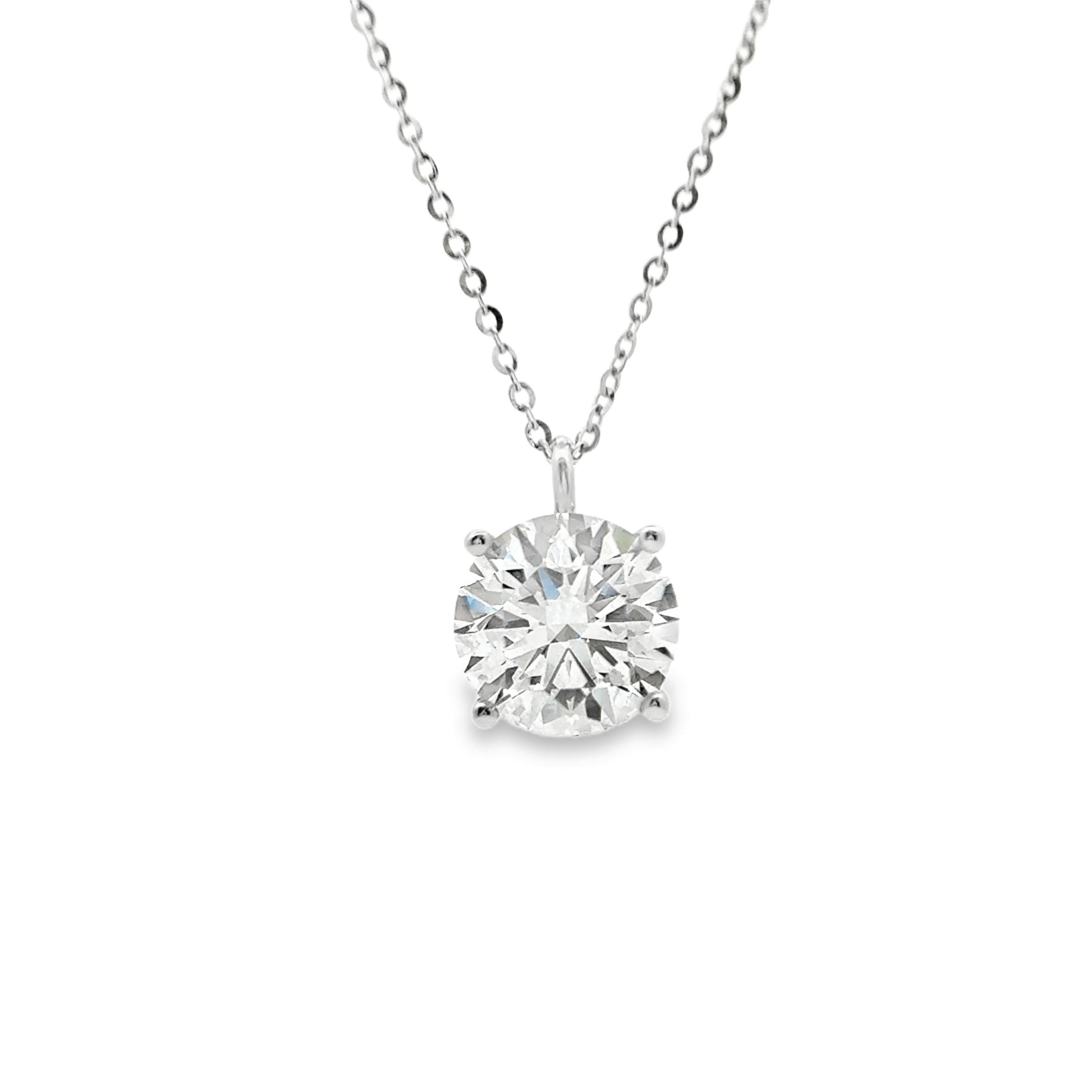 2.01CT Loket Kalung Solitaire Empat Cakar - LC101 - LG598335132