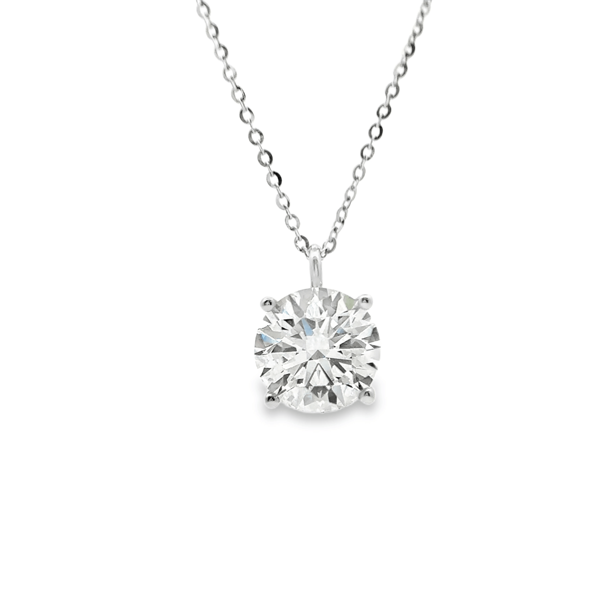 2.01CT Loket Kalung Solitaire Empat Cakar - LC101 - LG598335132
