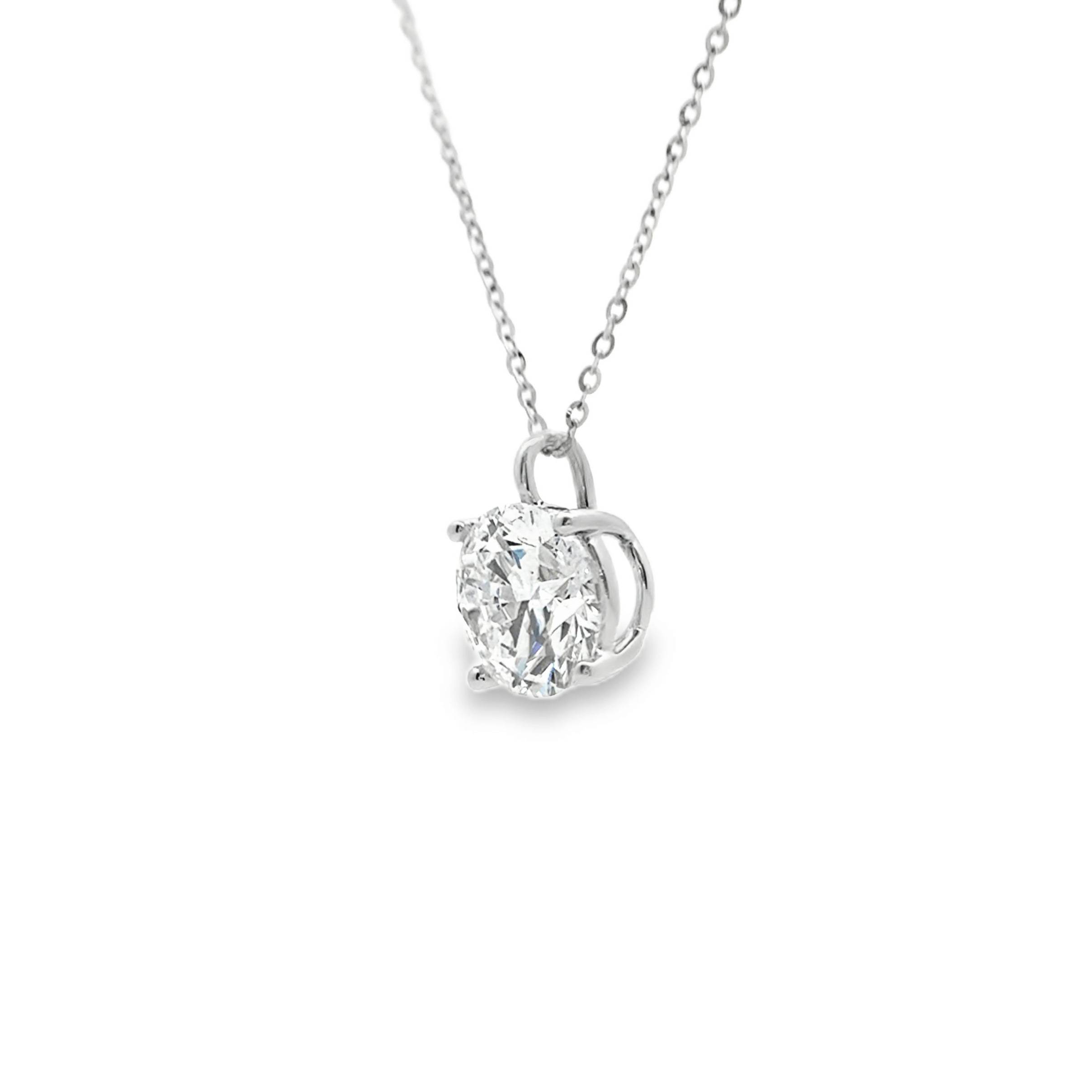 2.01CT Loket Kalung Solitaire Empat Cakar - LC101 - LG598335132