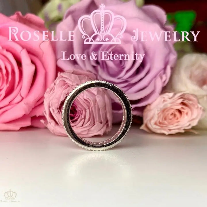 Princess Cut Eternity Wedding Ring - RT3 - Roselle Jewelry