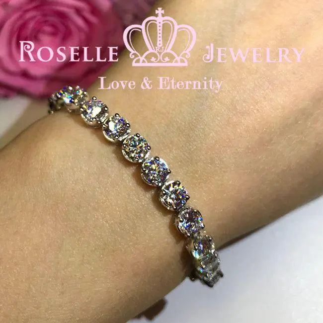 Fashion Tennis Bracelet - B50 - Roselle Jewelry