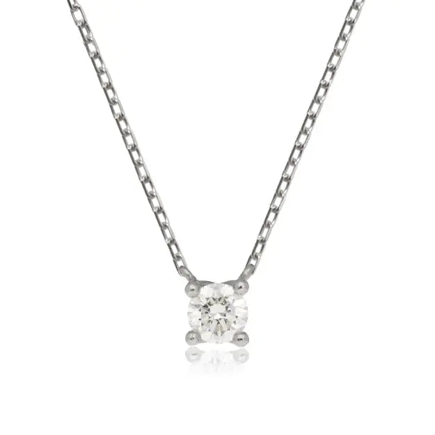 0.10CT Nautre Diamond Ivy Necklace - CN001 - Roselle Jewelry