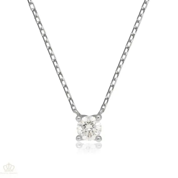 0.10CT Nautre Diamond Ivy Necklace - CN001 - Roselle Jewelry